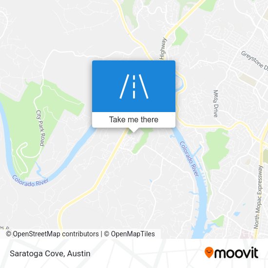 Mapa de Saratoga Cove