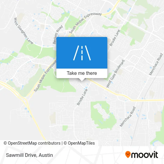 Sawmill Drive map