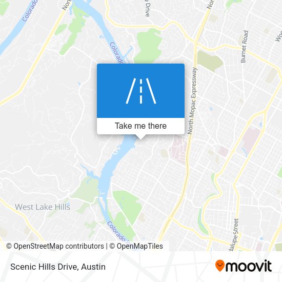 Mapa de Scenic Hills Drive