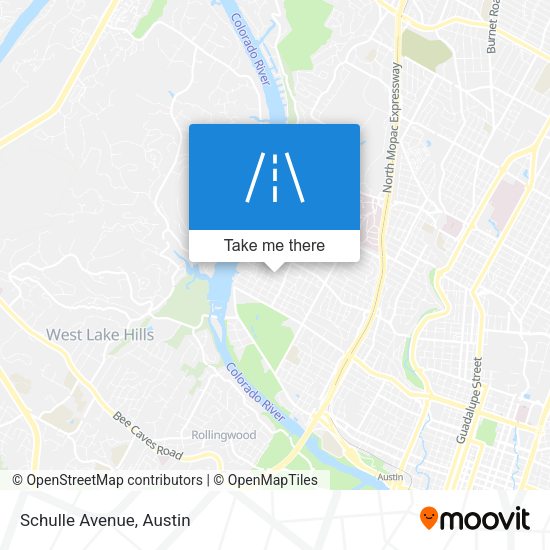 Mapa de Schulle Avenue