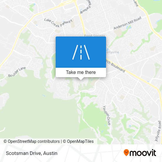 Mapa de Scotsman Drive