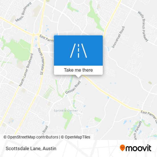 Scottsdale Lane map