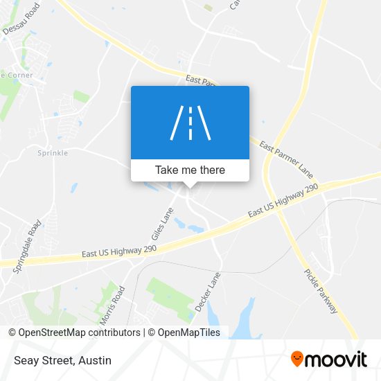 Mapa de Seay Street