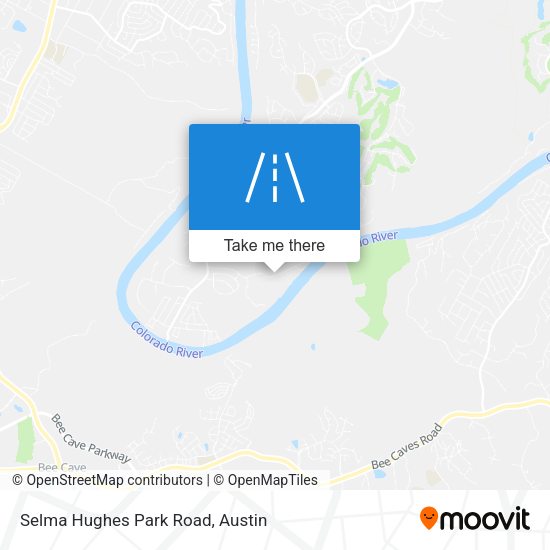 Selma Hughes Park Road map