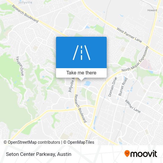 Mapa de Seton Center Parkway