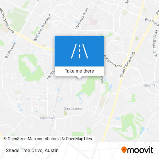 Mapa de Shade Tree Drive