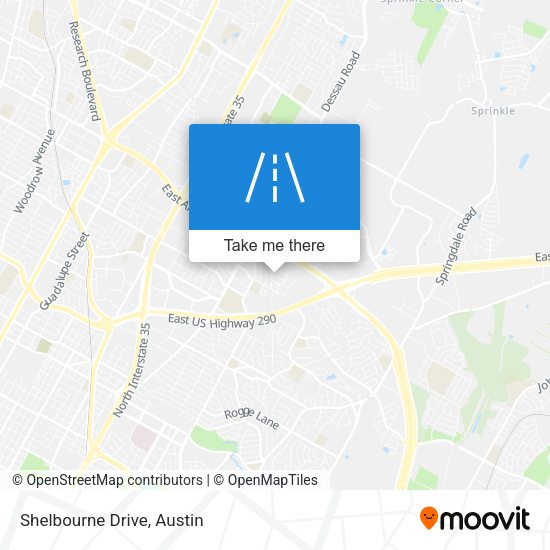 Mapa de Shelbourne Drive