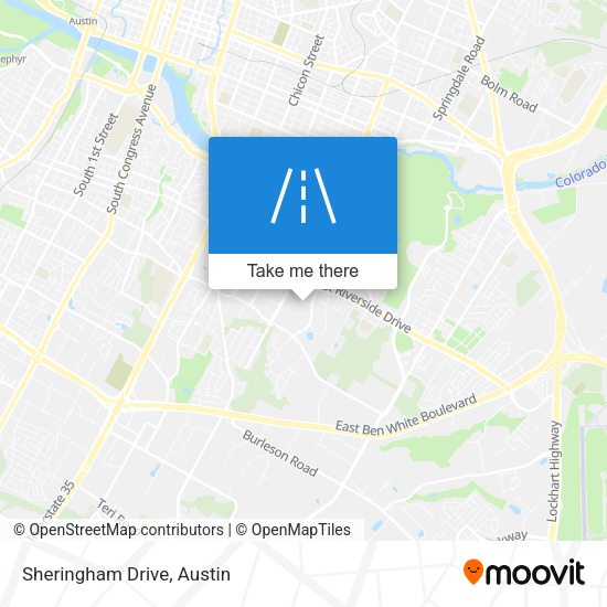 Mapa de Sheringham Drive
