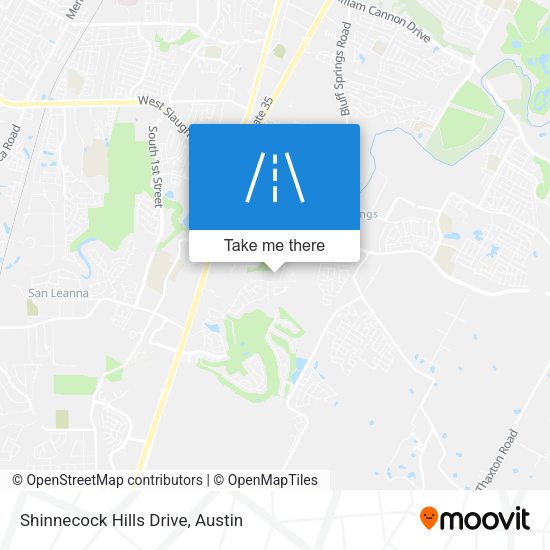 Mapa de Shinnecock Hills Drive