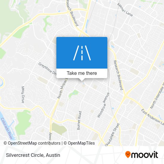 Mapa de Silvercrest Circle