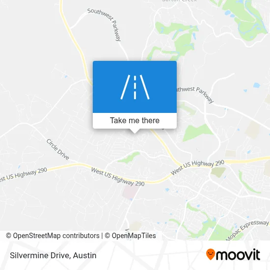 Silvermine Drive map