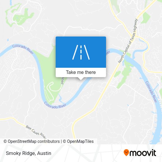 Smoky Ridge map