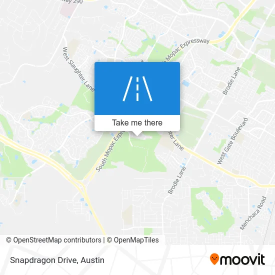 Snapdragon Drive map