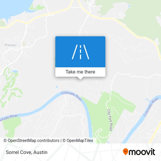 Mapa de Sorrel Cove