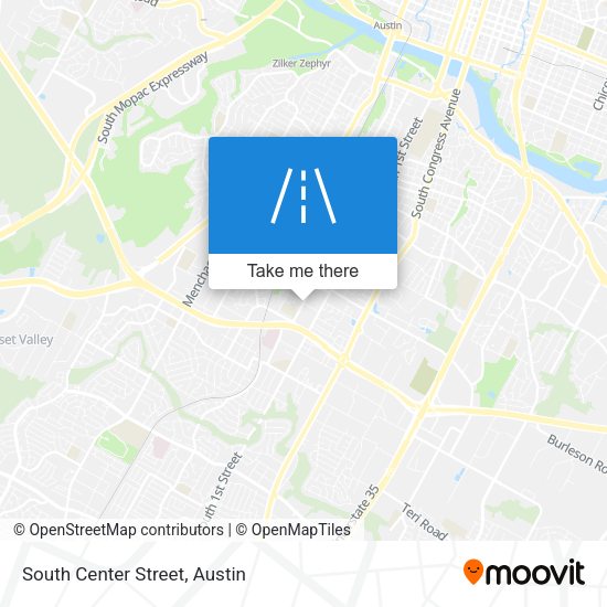 Mapa de South Center Street