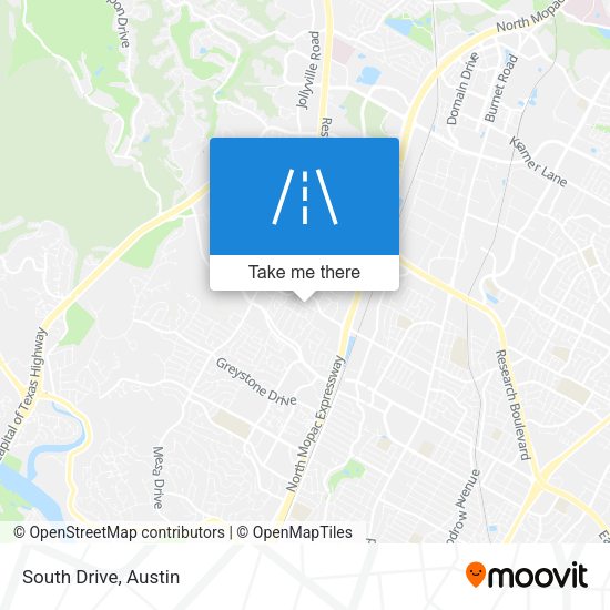 Mapa de South Drive