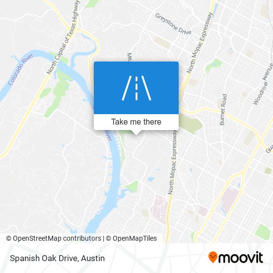Mapa de Spanish Oak Drive
