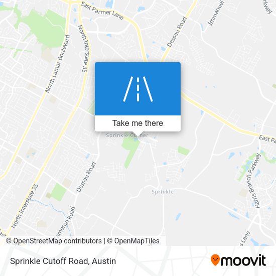 Mapa de Sprinkle Cutoff Road