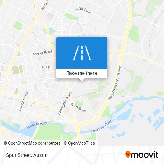 Mapa de Spur Street