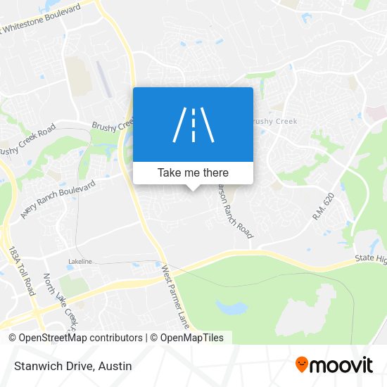 Mapa de Stanwich Drive