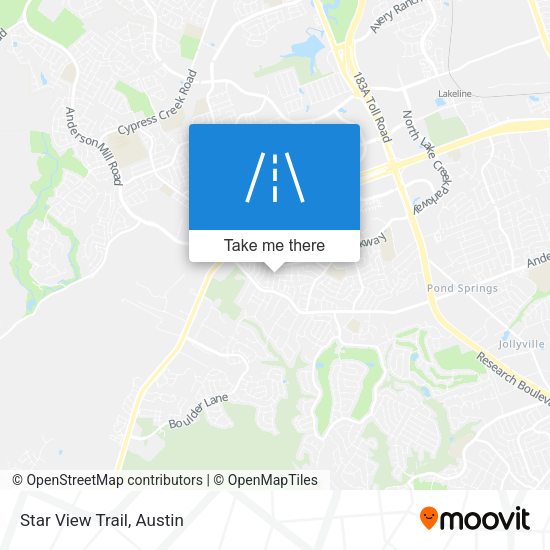Mapa de Star View Trail