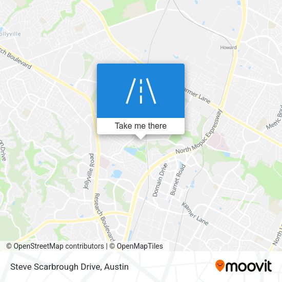 Steve Scarbrough Drive map