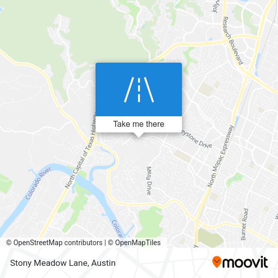 Mapa de Stony Meadow Lane