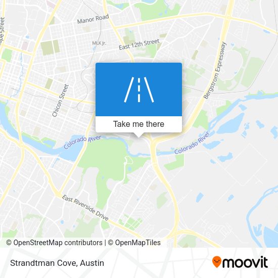 Mapa de Strandtman Cove