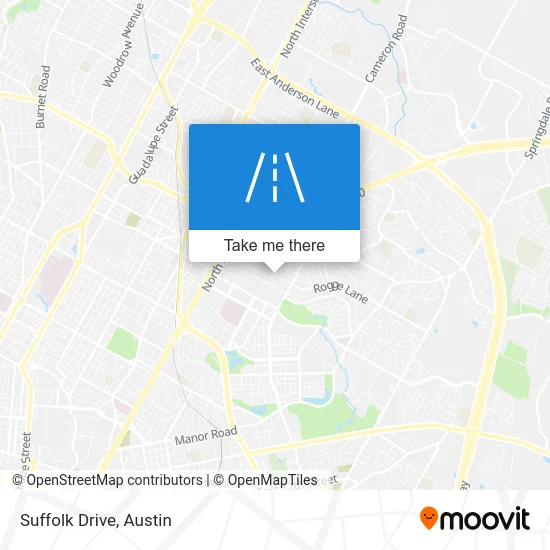 Suffolk Drive map