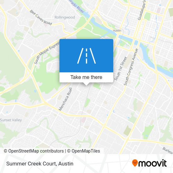 Mapa de Summer Creek Court