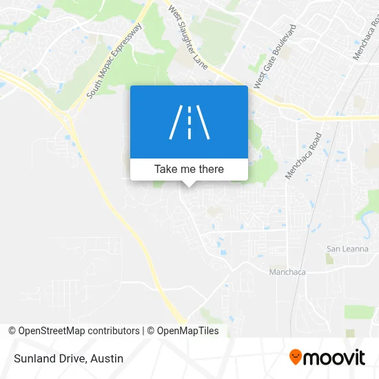Sunland Drive map