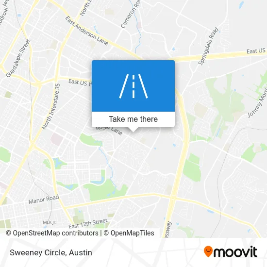 Sweeney Circle map
