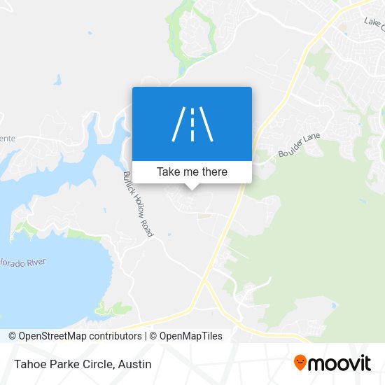 Mapa de Tahoe Parke Circle