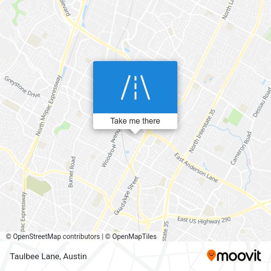 Mapa de Taulbee Lane