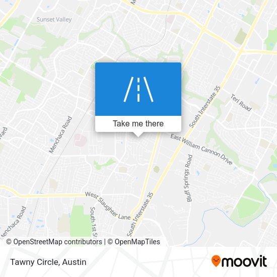 Mapa de Tawny Circle