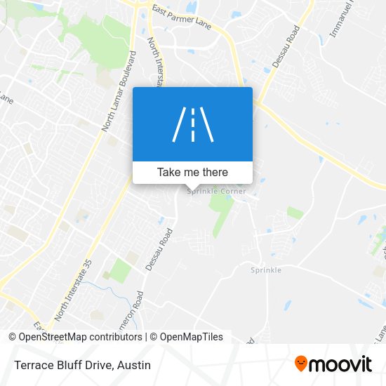 Mapa de Terrace Bluff Drive
