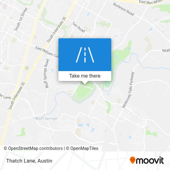 Mapa de Thatch Lane