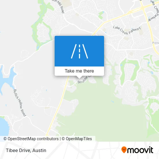 Tibee Drive map