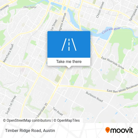Timber Ridge Road map