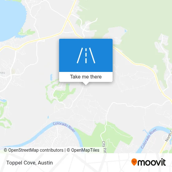 Toppel Cove map