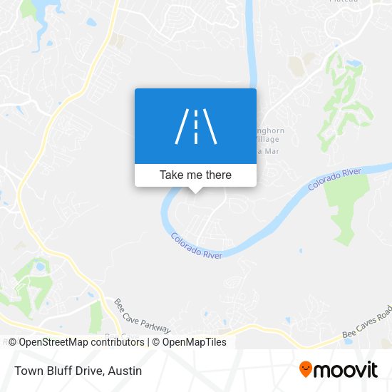Mapa de Town Bluff Drive