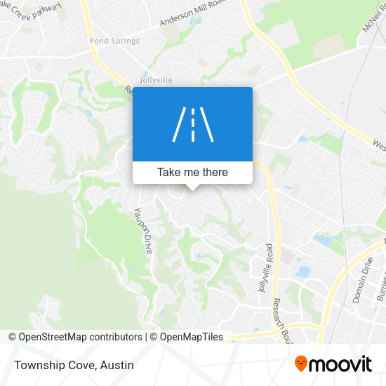 Mapa de Township Cove