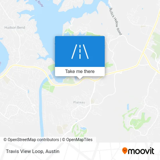 Travis View Loop map