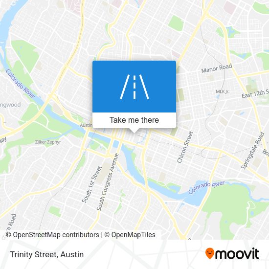Mapa de Trinity Street