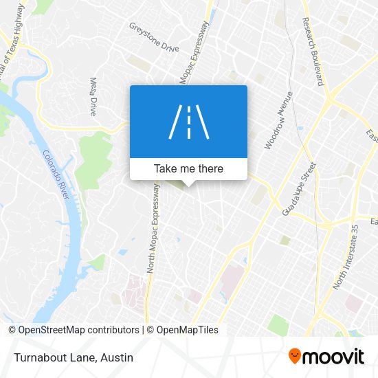 Mapa de Turnabout Lane