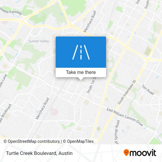 Mapa de Turtle Creek Boulevard