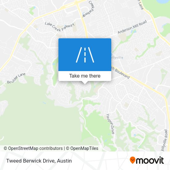 Mapa de Tweed Berwick Drive