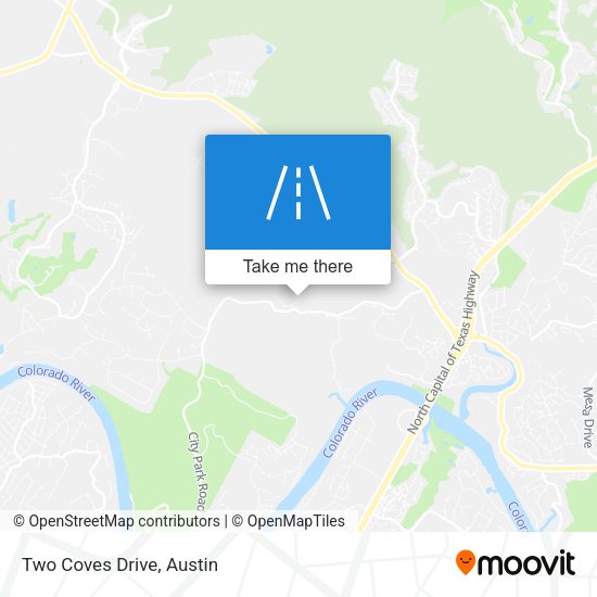 Mapa de Two Coves Drive