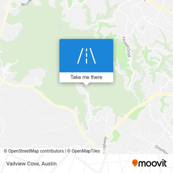 Mapa de Vailview Cove