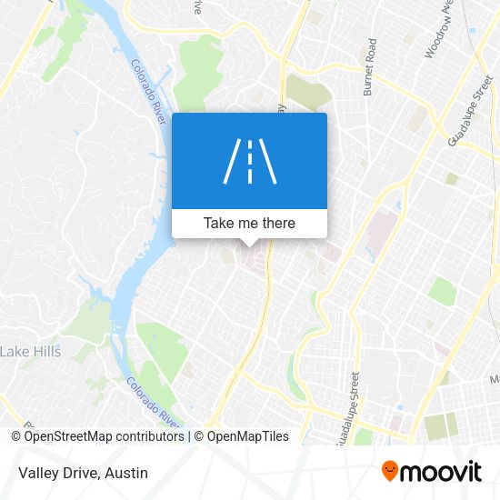 Mapa de Valley Drive